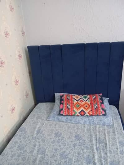 With matress