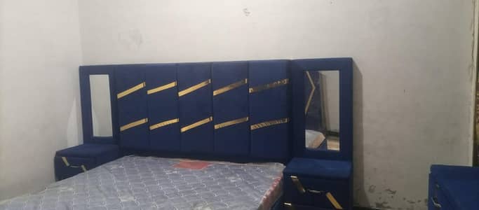 Double bed and dressing