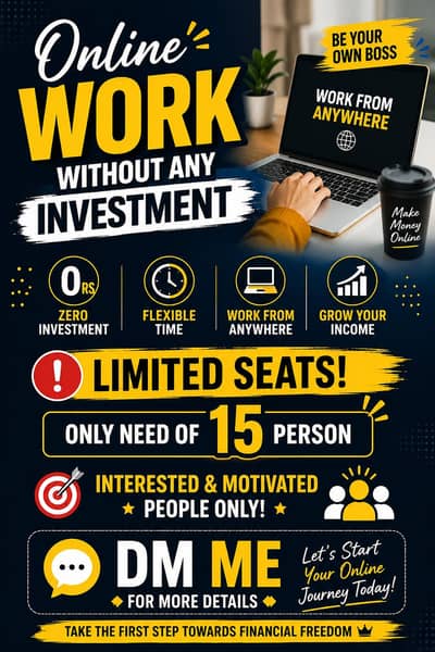online work without investment