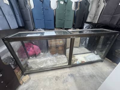 Glass Aluminum Showcase counter