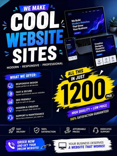 WE BUILD YOUR DREAM WEBSITES