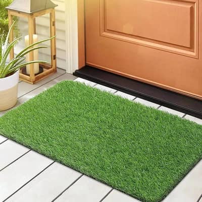 Green Grass Door Mat for House Entrance