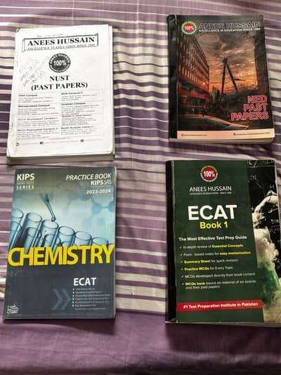 ECAT book bundle for sale