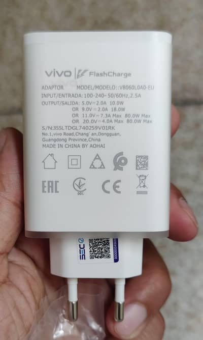 Vivo 80w Charger