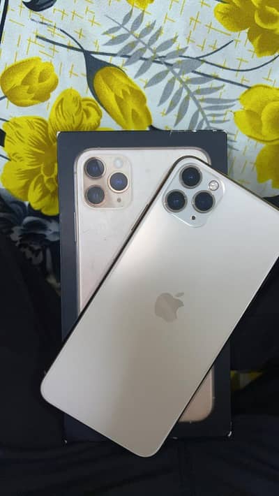 iPhone 11 Pro Max (PTA Approved) Golden colour with original box