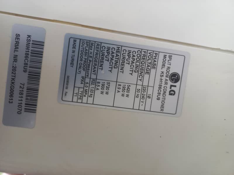 LG split AC 4