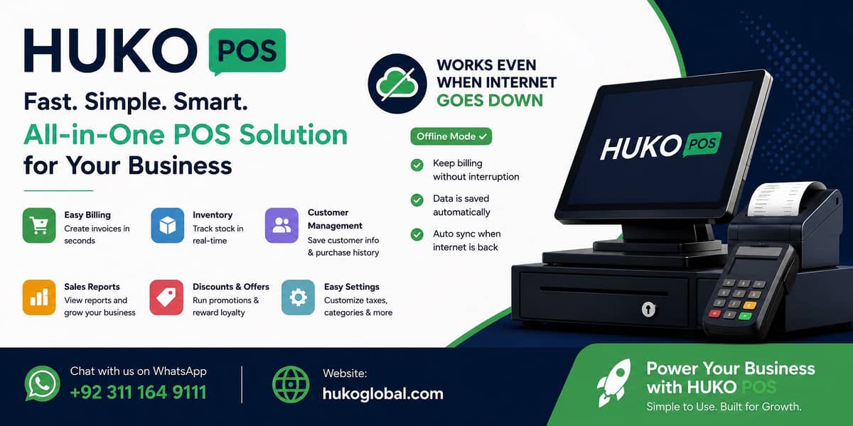 HUKO POS - Cloud Based POS System 1