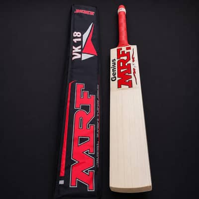 MRF Genius VK 18 English Willow Bat - Excellent Condition (1150g)