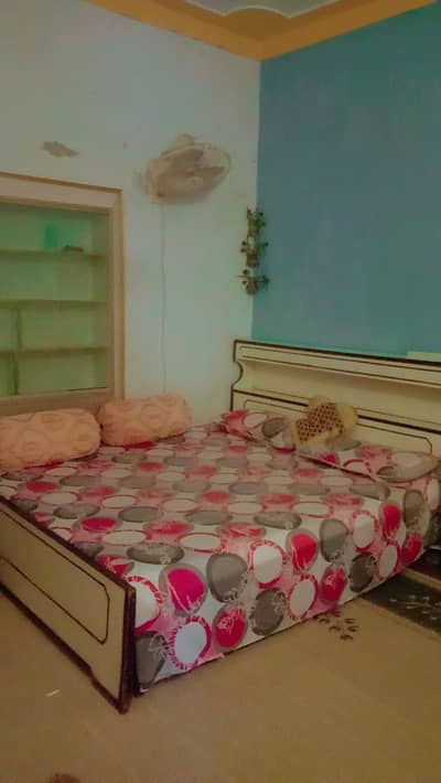 Complete Bedroom Set for Sale – Double Bed + Show case, side table