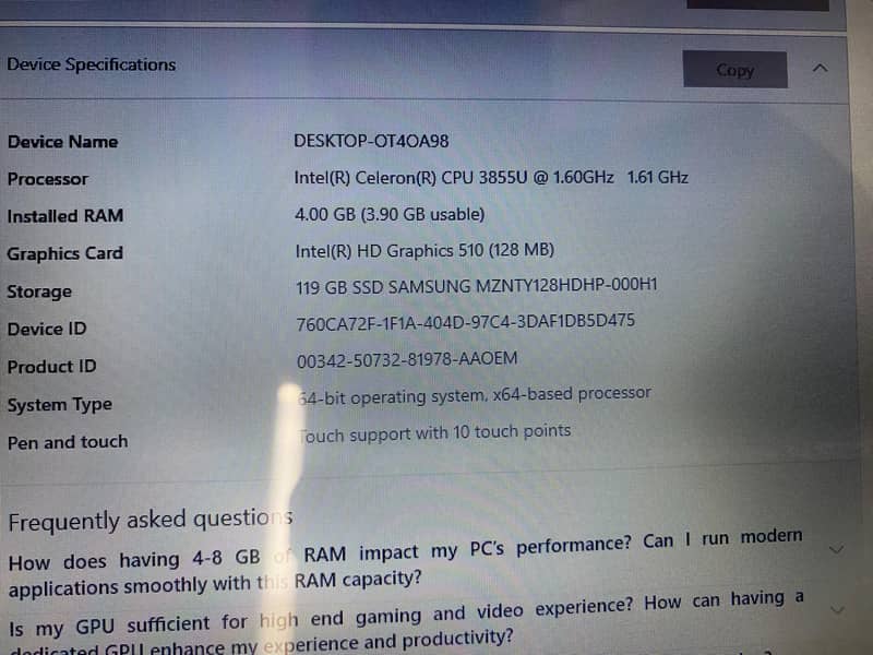 Hp Pro Book 5