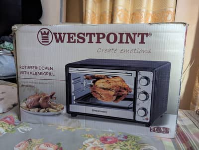 WESTPOINT Rotisserie Oven with Kebab Gril WF-2800RK