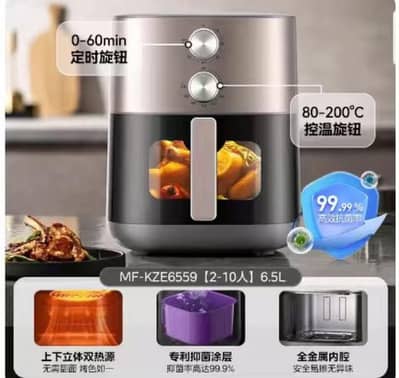 midea air fryer 6.5 L