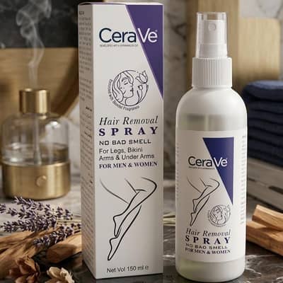 Blue CeraVe Hair Removal Spray For Mens and Womens