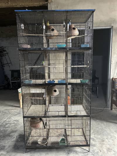 12 Portion Cage for sale, In good condition serious buyers contact