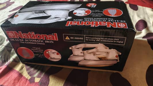 National Deluxe automatic Dry iron for sale