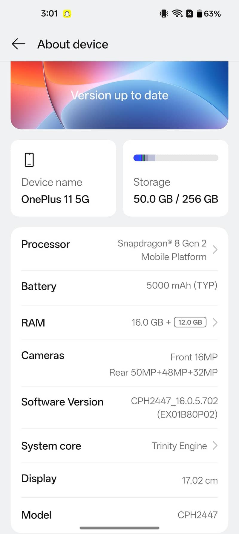 One Plus 11 0