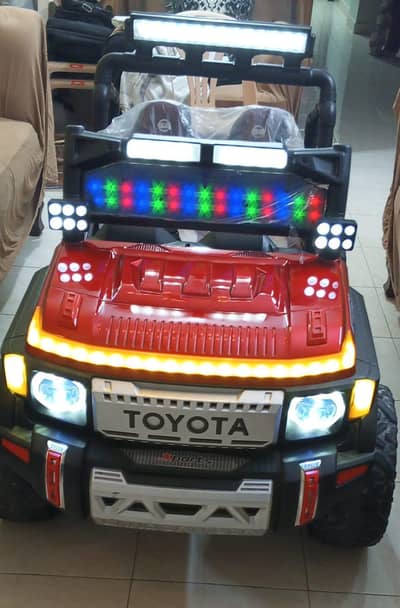 Kids Ride On Jeep Car 12V |RC Control | Music & Lights