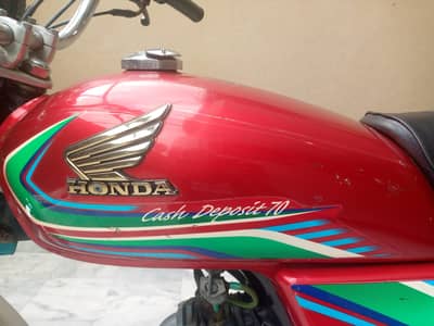 Honda CD 70 2017 totally genuine condition 03224284933