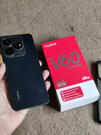 Nubia V60 Design 6+8GB/256GB PTA Approved