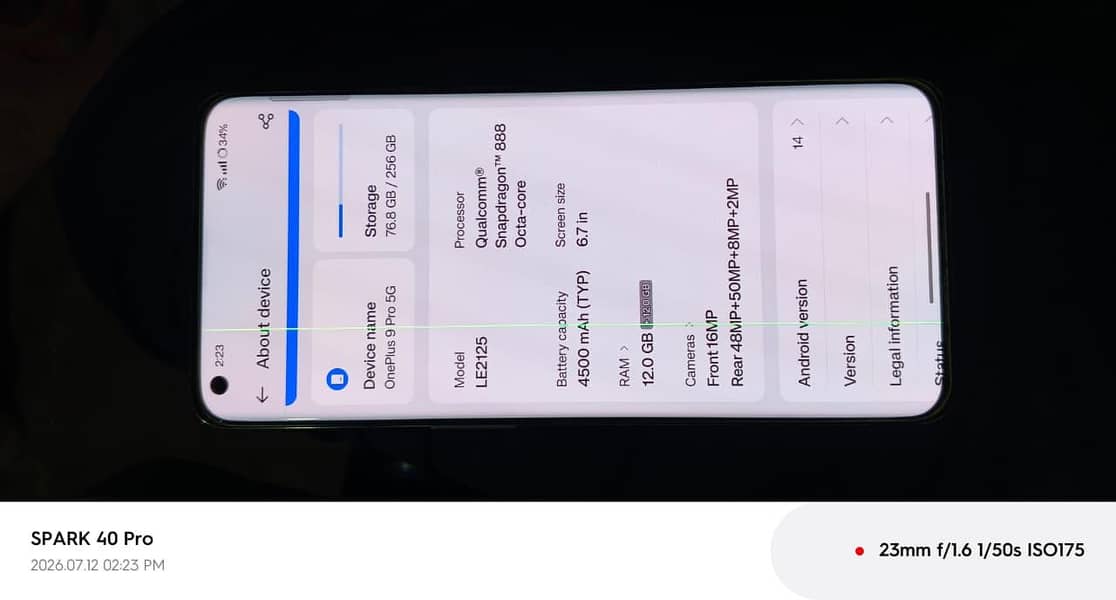 One Plus 9 Pro 3