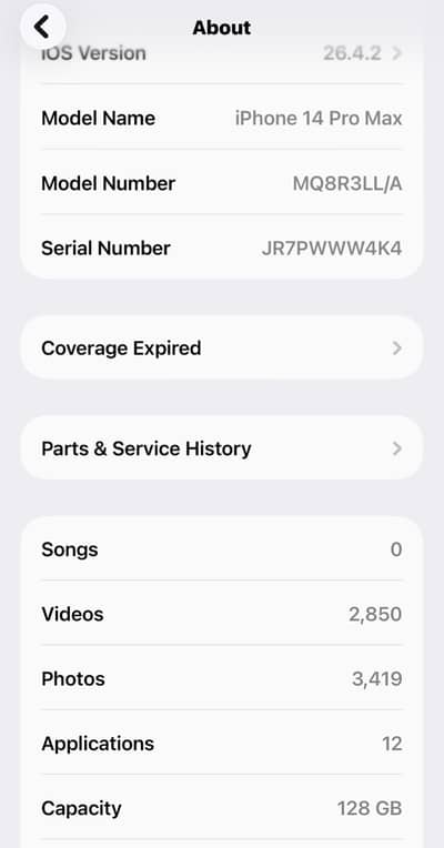 Apple iPhone 14 Pro Max
