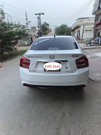 Honda city 2015 model 1.5 aspire prismatic