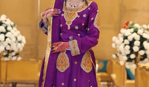 Choli lehnga with antique work