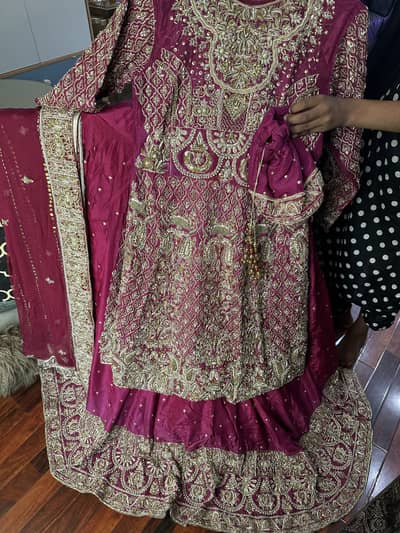 Designer inspired bridal dress