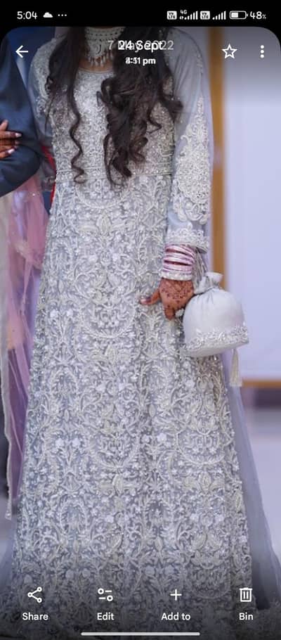 bridal maxi