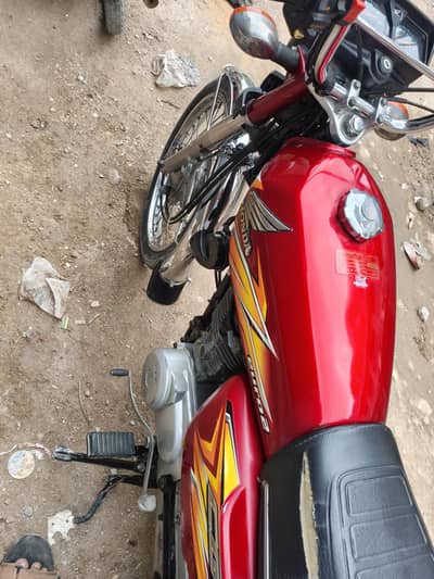 HONDA 125 RED 2021 MODEL