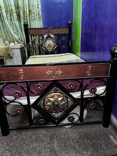 iron bed