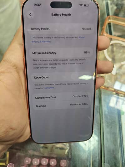 iPhone 17 pro max JV 256 GB