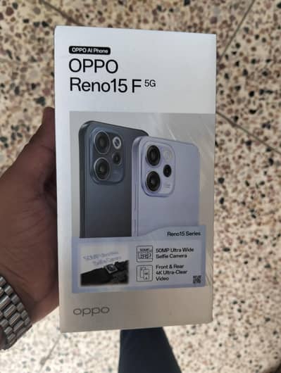 Oppo Reno 15F 5G Just Box open. . 03207336717