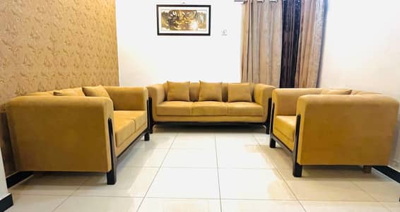 6 Seat sofa set, brand new