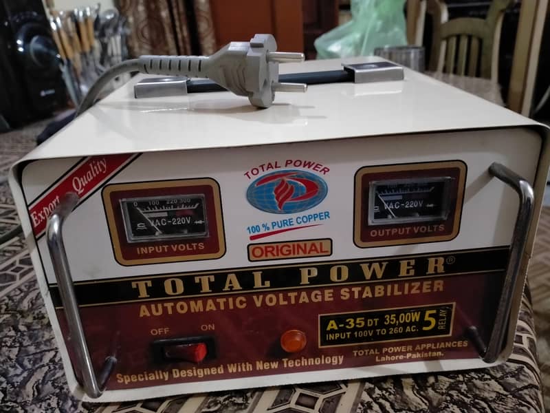 Automatic Voltage Stabilizer 3500 watt 7