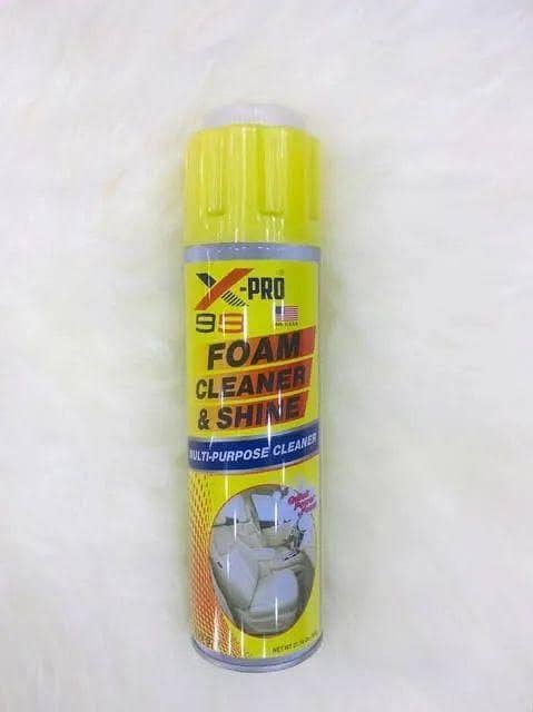 X99 PRO MADE IN USA MULTI PURPOSE FOAM CLEANER FOR LEATHER FABRICS CARPETS ETC
