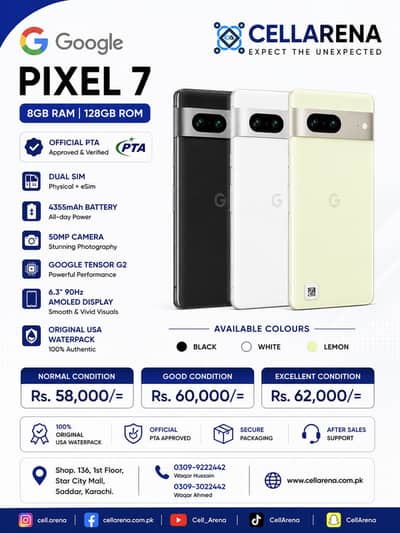 GOOGLE PIXEL 7 - CELLARENA