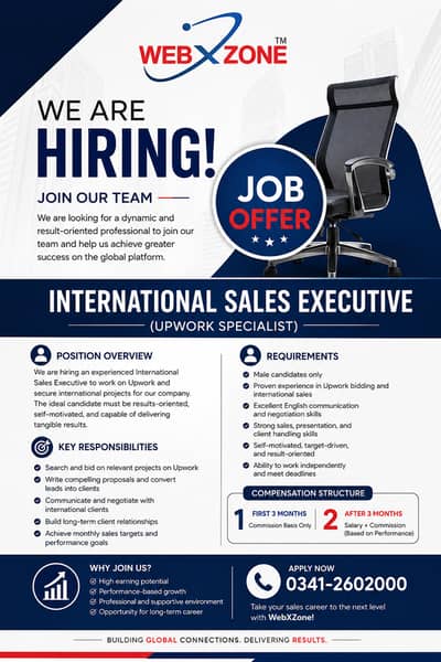 International Sales Executive Upwork Specialist