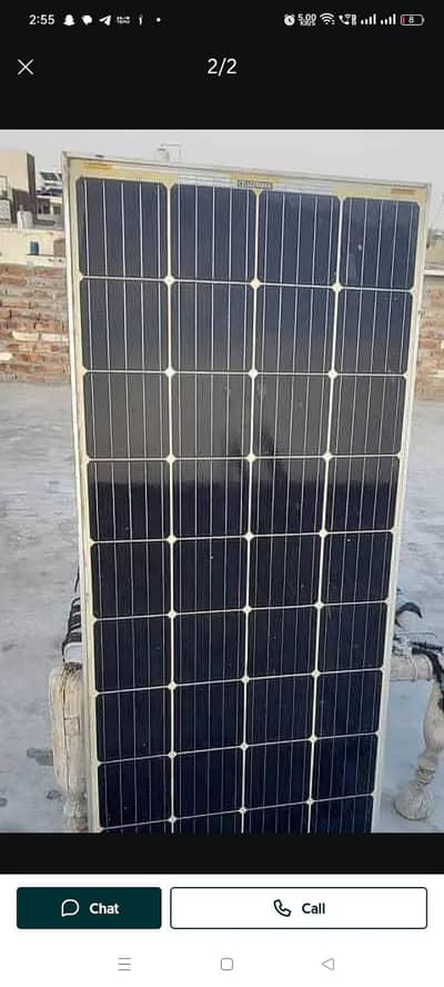180 W solar plate best working