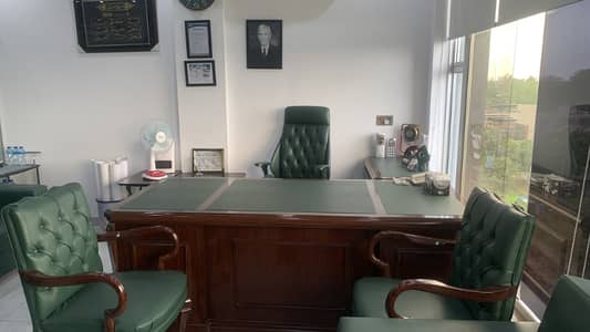 DHA Phase 6 Double Cabin Furnished Office slightly used furniture For Sale
