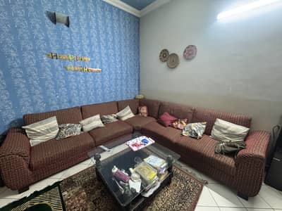 9 Seater L shaped sofa