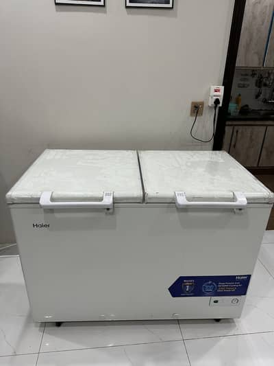 Haier double door Deep Freezer