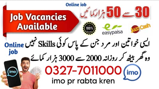 Typing job / Data Entry Job / Assignment Job / Online Job / Part Time