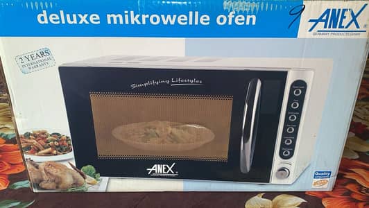Anex Microwave Oven box packed