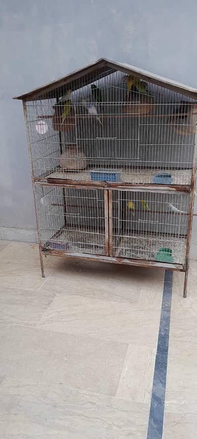 3 portion angle cage
