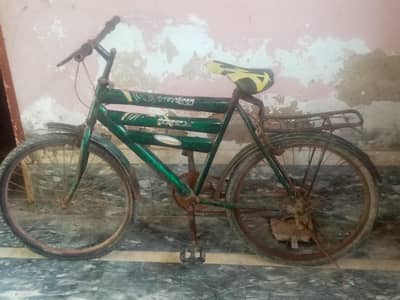 Phoenix 26 inch green colored cycle for sale in Sargodha