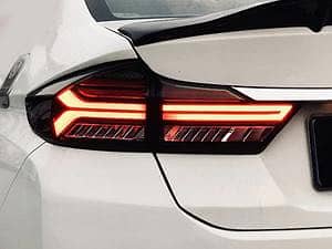 Honda city back lawa lights 2025
