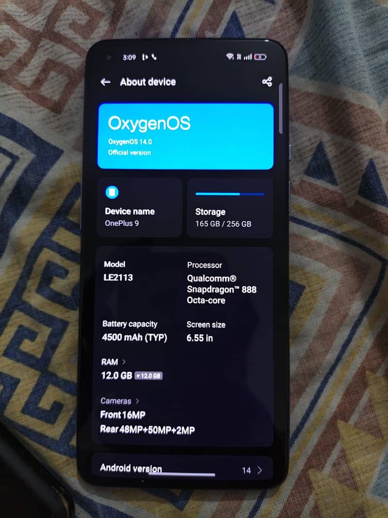 One Plus 9 6