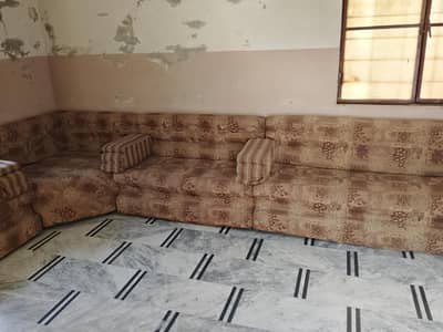 L-Shaped 16 seater sofa