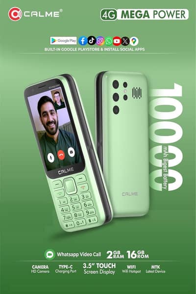 Calme 4G mega power